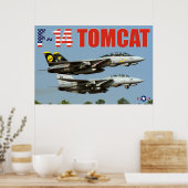 F-14 TOMCAT POSTER (Keuken)