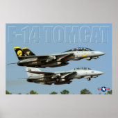 F-14 TOMCAT POSTER (Voorkant)