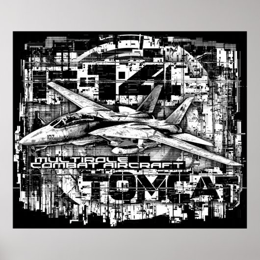 F-14 Tomcat Poster (Voorkant)
