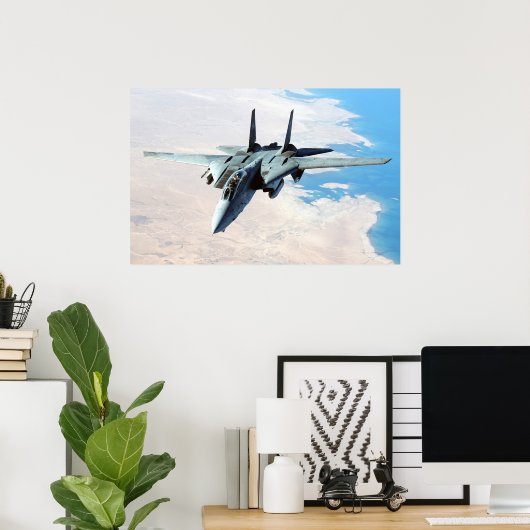 F-14 Tomcat Poster (Thuiskantoor)