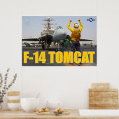 F-14 TOMCAT POSTER (Keuken)