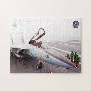 F-14 TOMCAT "PREFLIGHT" (11x14 inch) Legpuzzel