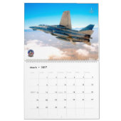 F-14 TOMCAT "SWING WING" kalender (Mar 2027)
