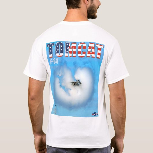 F-14 TOMCAT T-SHIRT (Achterkant)