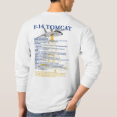 F-14 Tomcat T-Shirt (Achterkant)