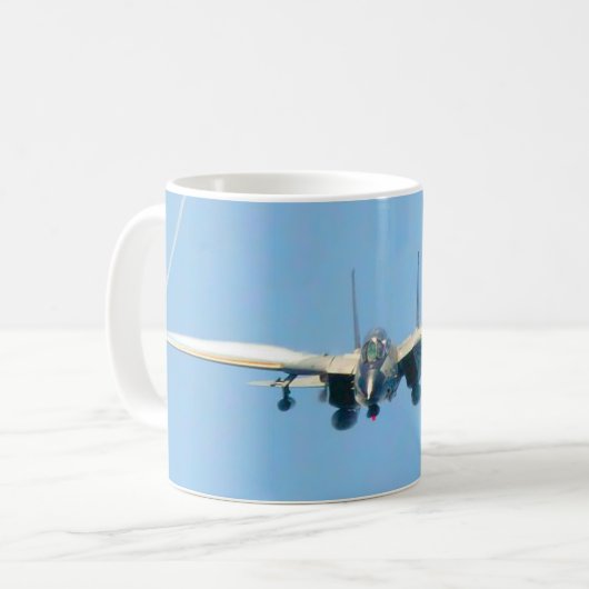 F-14 TOMCAT "TALLY HO" KOFFIEMOK (Voorkant links)