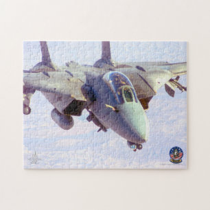 F-14 TOMCAT "TANKEN" (11x14 inch) Legpuzzel