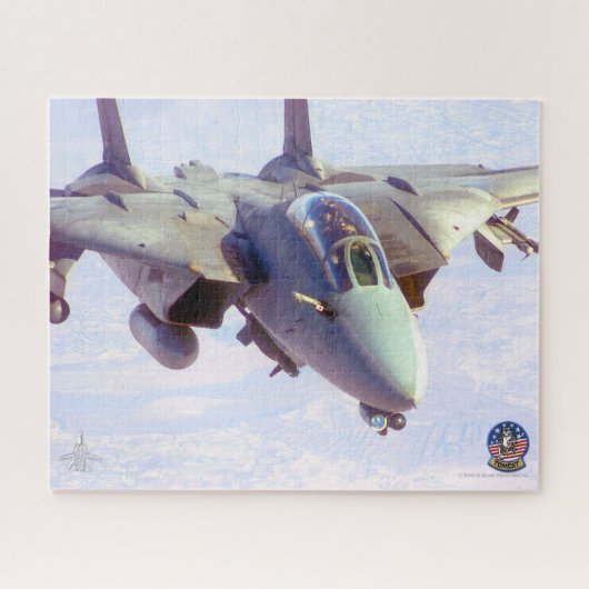 F-14 TOMCAT "TANKEN" (16x20 inch) Legpuzzel (Horizontaal)