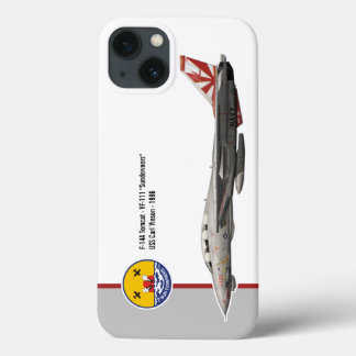  F-14 Tomcat VF-111 Sundowners iPhone 13 Hoesje