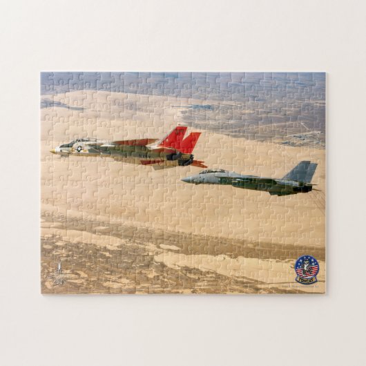 F-14 TOMCAT "WINGMAN" (11x14 inch) Legpuzzel (Horizontaal)