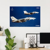 F-14 TOMCAT "WINGMAN" POSTER (Thuiskantoor)