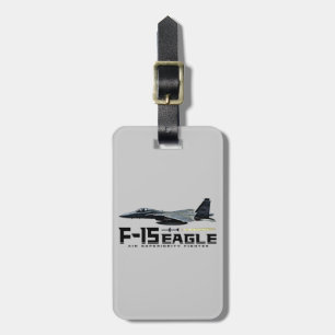 F-15 Eagle Bagagelabel
