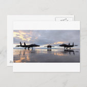 F-15 Eagle Fighter Jet Briefkaart (Voorkant / Achterkant)