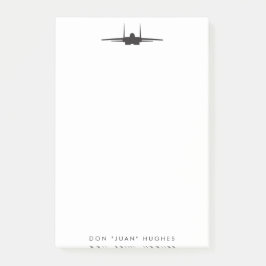 F-15 Eagle Fighter Jet met aangepaste tekst Post-it® Notes