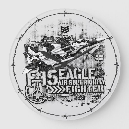 F-15 Eagle Grote Klok (Voorkant)