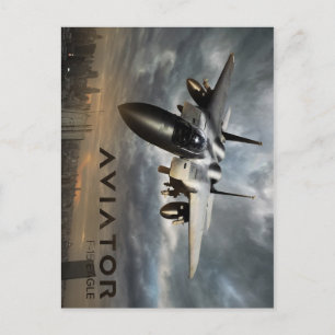 F-15 Eagle Jet Fighter Briefkaart