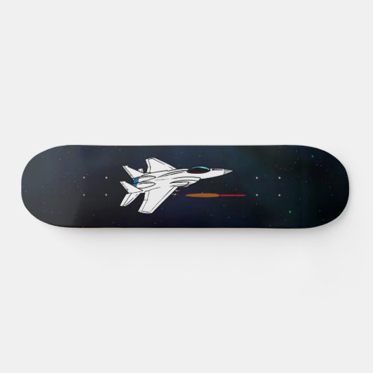 F-15 Eagle Jetschietraket Skateboard (Horizontaal)