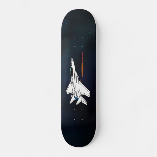 F-15 Eagle Jetschietraket Skateboard (Voorkant)