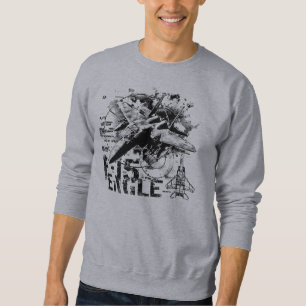 F-15 Eagle Mannen Basic Sweatshirt