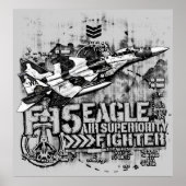F-15 Eagle Poster (Voorkant)