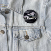 F-15 Eagle Ronde Button 5,7 Cm (In situ)
