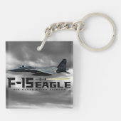 F-15 Eagle Sleutelhanger (Achterkant)