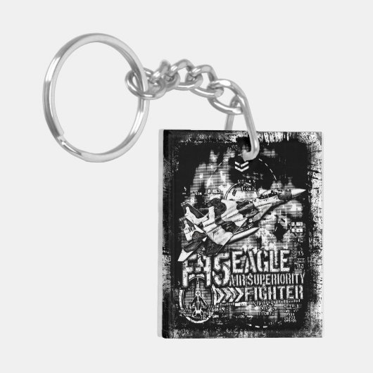 F-15 Eagle Sleutelhanger (Voorkant Links)
