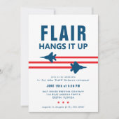 F-15 en F-22 Fighter Jet Party Uitnodiging (Voorkant)