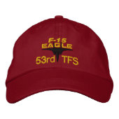 F-15 High Tech Eagle Casquette de golf (Devant)