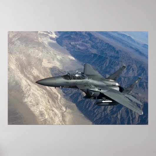 F-15 Stapelaar Poster (Voorkant)