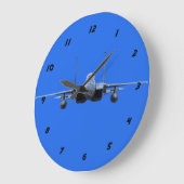F-15C Eagle Clock Grote Klok (Hoek)