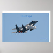 F-15C Eagle Poster (Voorkant)