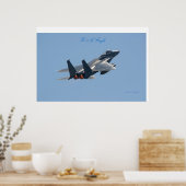 F-15C Eagle Poster (Keuken)
