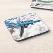 F-15C ELGF BIER ONDERZETTER (Linkerzijde)