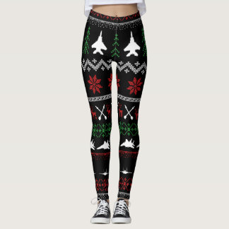 F-15C Kerstmis-leggings Leggings