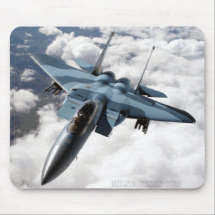 F-15C over Alaska Mousepad Muismat