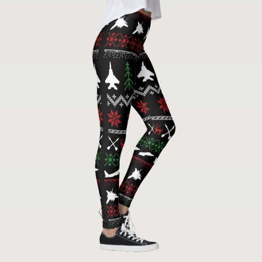 F-15E kerstleggings Leggings (Rechts)