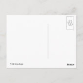 F-15E strike adelaar Briefkaart (Achterkant)