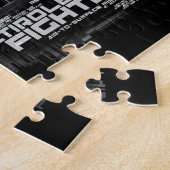 F-15E Strike Eagle 8x10 Photo Puzzle met Gift B Legpuzzel (Zijkant)