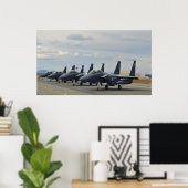 F-15E Strike Eagles Poster (Thuiskantoor)