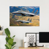 F-15E STRIKE ELGF POSTER (Thuiskantoor)