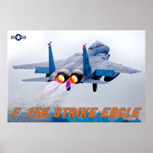F-15E STRIKE ELGF POSTER