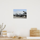 F-16 De strijd tegen valken wacht op de lancering Poster (Keuken)