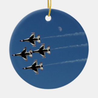 F-16 Dondervogels diamantformatie Keramisch Ornament