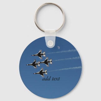 F-16 Dondervogels diamantformatie Sleutelhanger