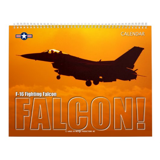 F-16 FALCON BESTRIJDING KALENDER (Hoes)