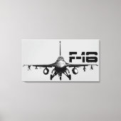 F-16 Faucon combattant toile enrobée (Recto)