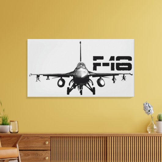 F-16 Faucon combattant toile enrobée (Insitu(Salon))
