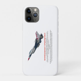 F-16 Fighter Jet tegen valk iPhone 11 Pro Hoesje