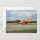 F-16-kaart Briefkaart (Voorkant / Achterkant)